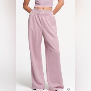 Skims OVERSIZED DOUBLE WAISTBAND PANT